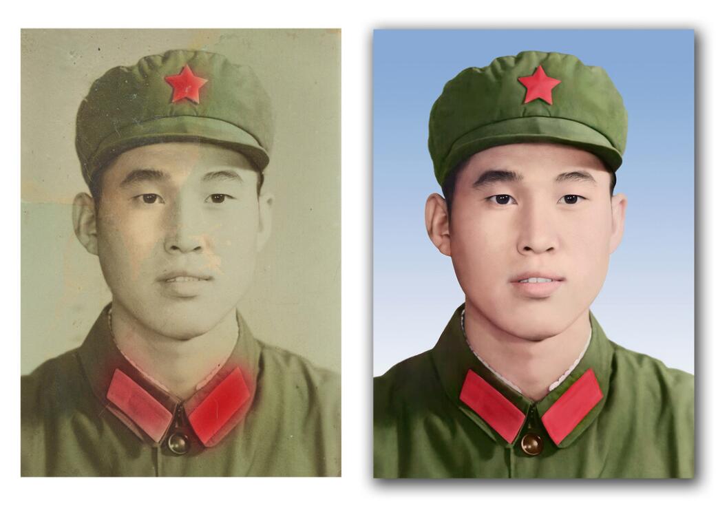 宜兴破损照片修复-18